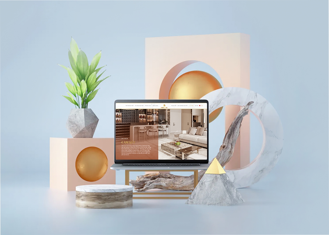 Thiết kế website nội thất
